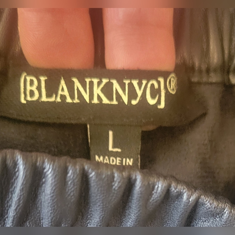 BLANKNYC Faux leather joggers - Picture 5 of 7